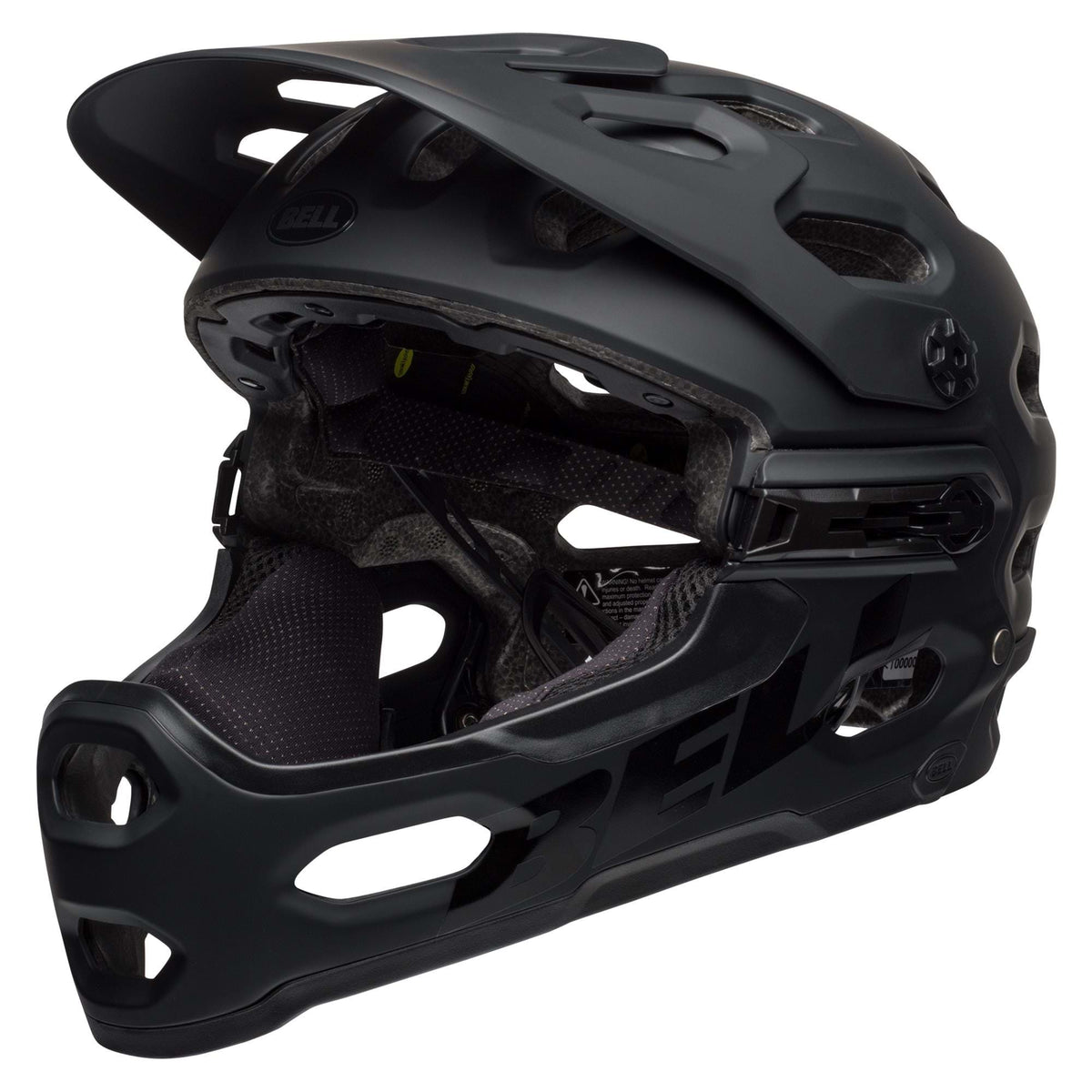 bell removable chin guard