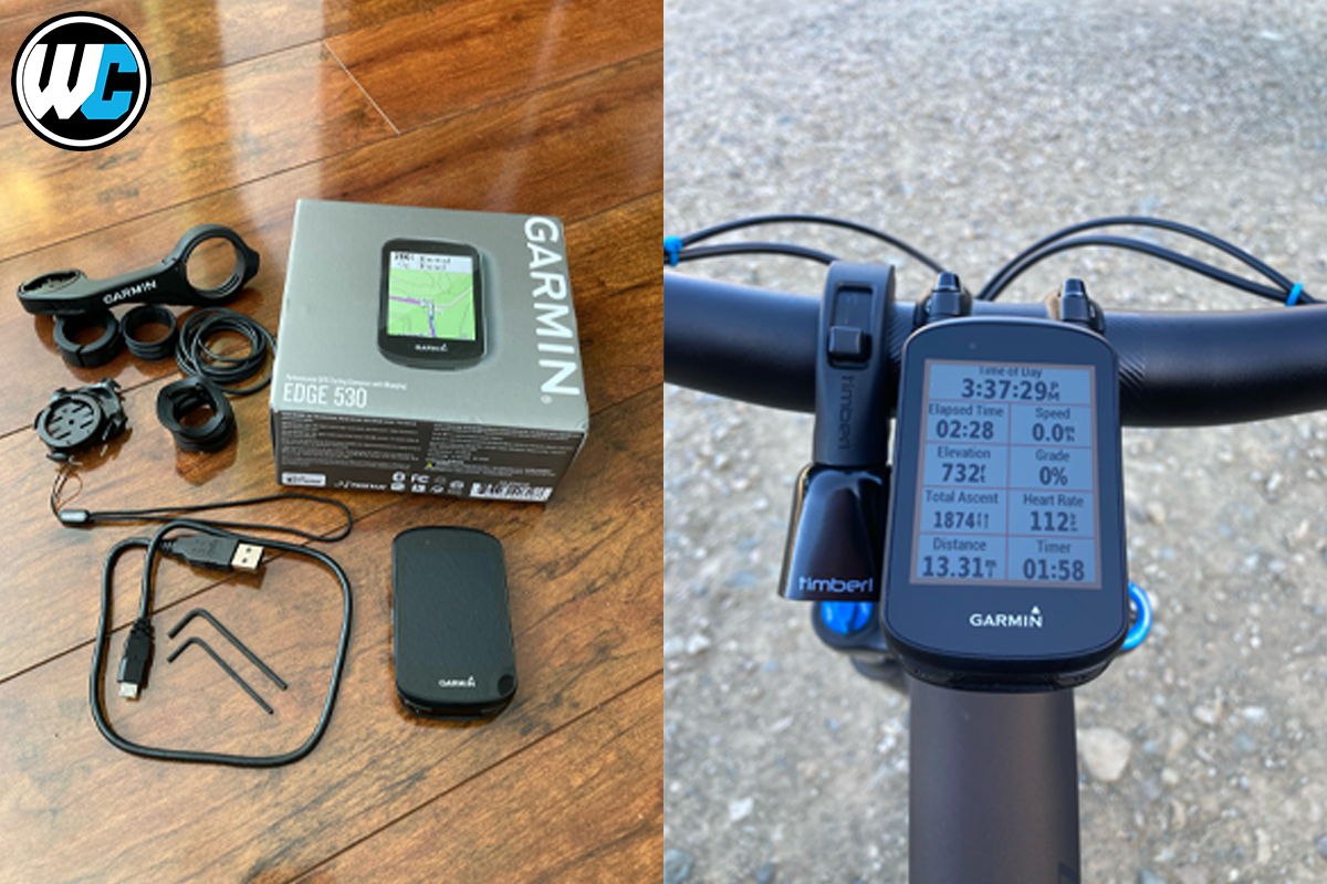  Garmin Edge 530 GPS Cycling Computer and Bike Mount