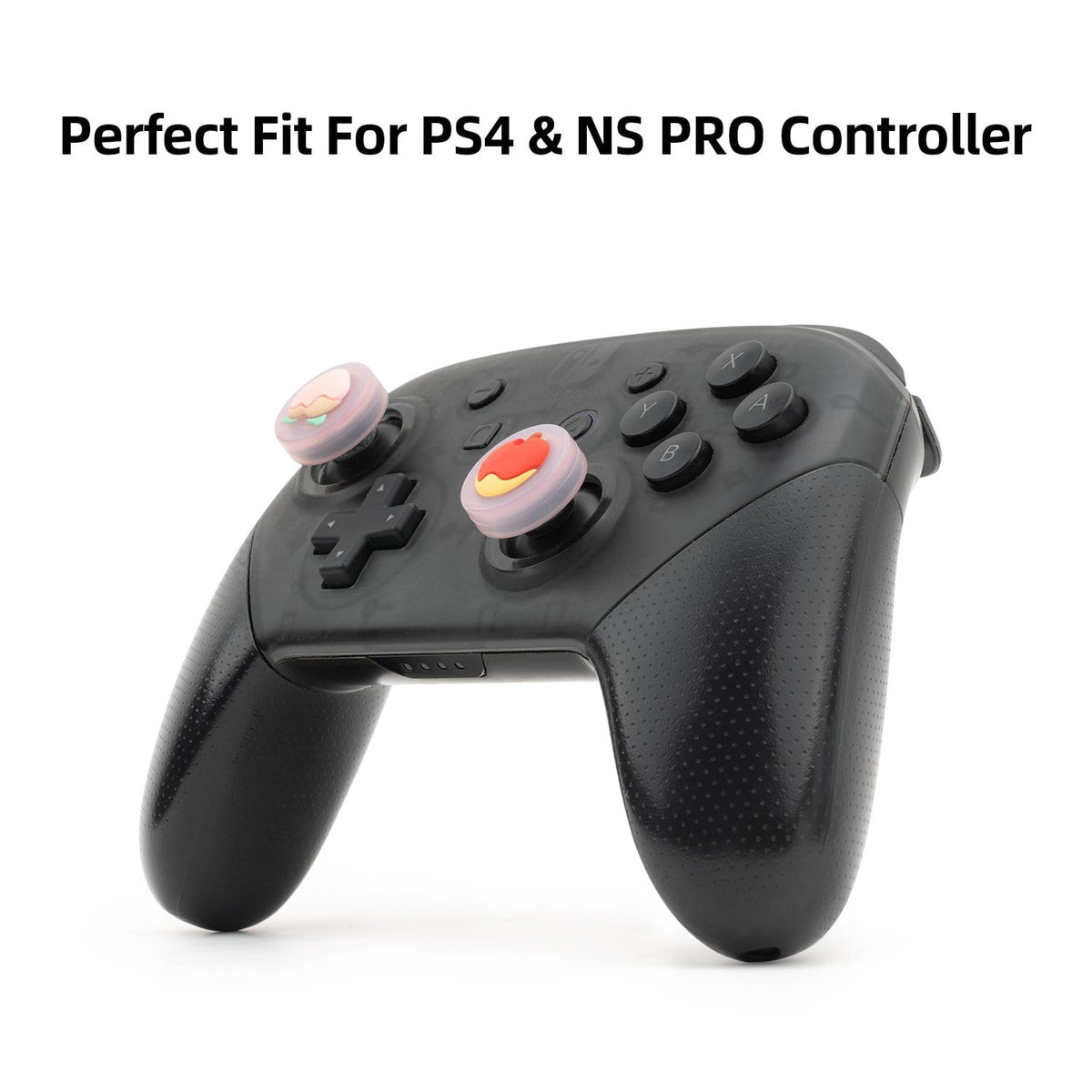 GeekShare Fruits Grip Caps for PS4/PS5 and Switch Pro- 2 Pair / Pcs - and