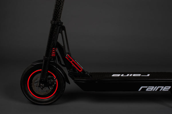 electric scooter suspension system