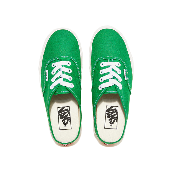 vans authentic mule green