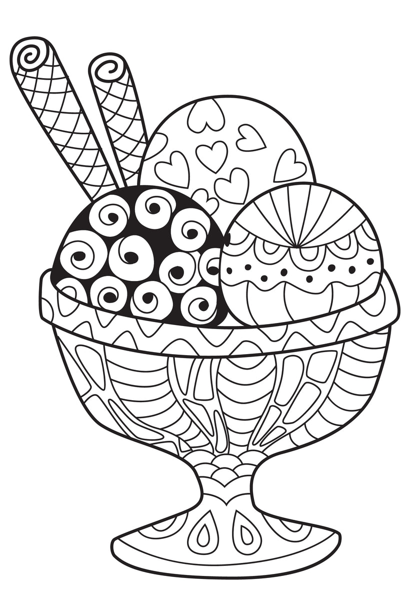 treats coloring page