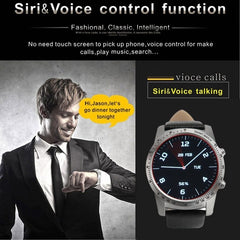 1.4" Bluetooth SIM SmartWatch with GPS, Heart Rate, Pulse & Sleep Fitness Tracker Sensor for Android Mobile & iPhone