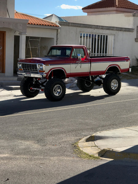 f250 lowboy 1979 12" custom springs