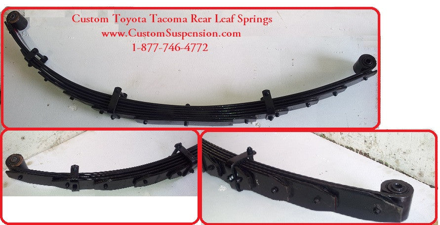 toyota tacoma rear lift leaf springs #6