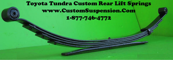 Toyota Tundra 2000 - 2006 Rear Lift Springs 4" - Pair – Carrier Spring