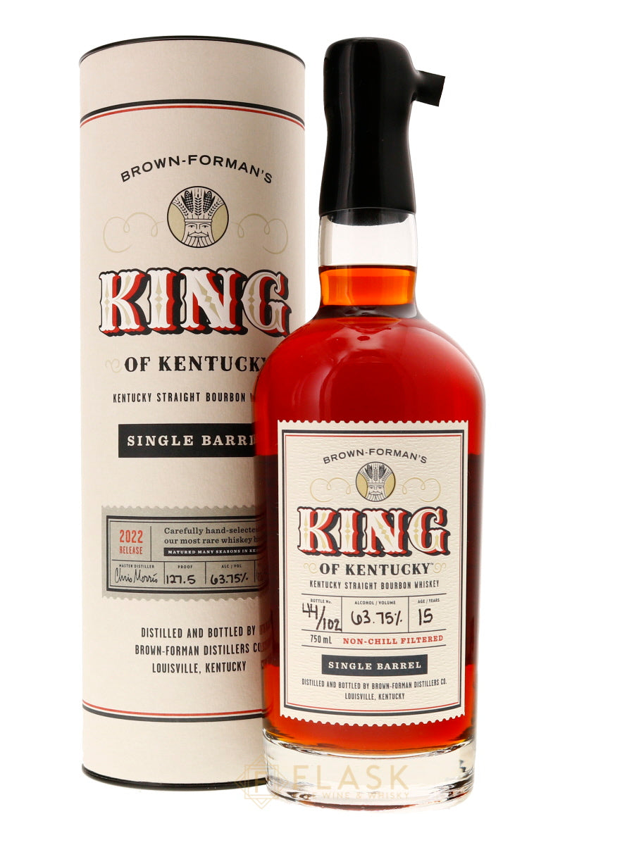 Brown Forman King of Kentucky 15 Year Old Single Barrel Bourbon 2022