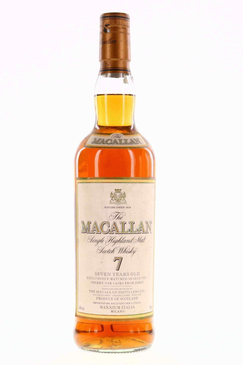 Buy Macallan 7 Year Old Maxxium Italia 70cl Online