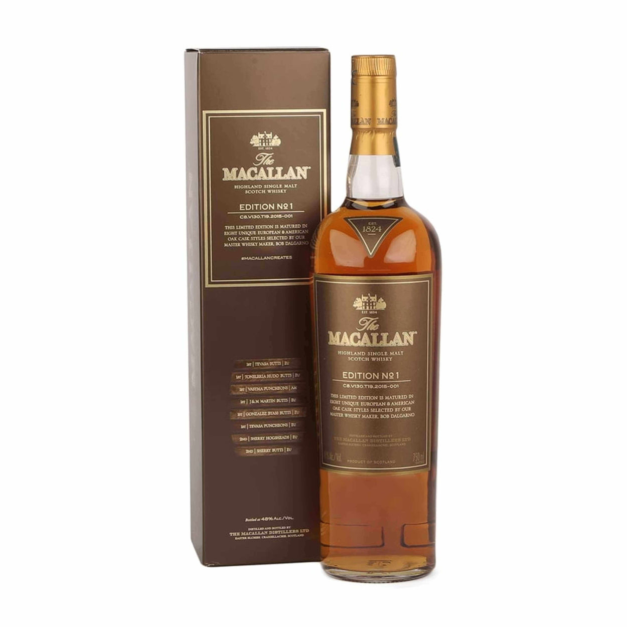 Buy Macallan Edition 1 750ml Online - Flaskfinewines.com