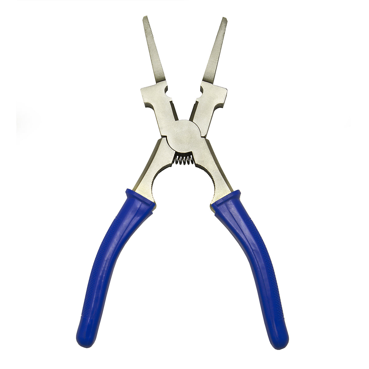 Rounded and Flat Face and Strong Hand Tools Deluxe MIG Welding Pliers 8-Inch 