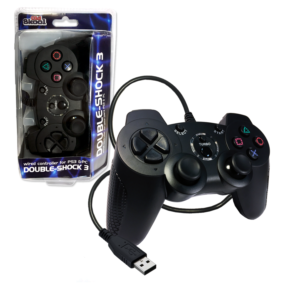 Skool Playstation 3 Double Shock 3 Wired Controller
