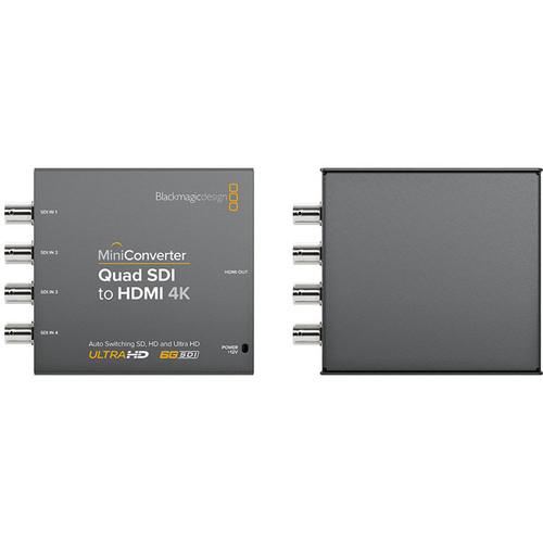 Blackmagic Mini Converter - Quad SDI to HDMI 4K 2 – ACS Camera