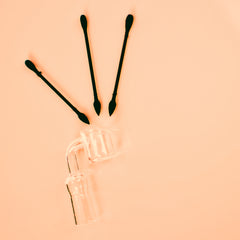 Tip Tech Cotton Swabs help keep bangers sparkling clean after dabs.