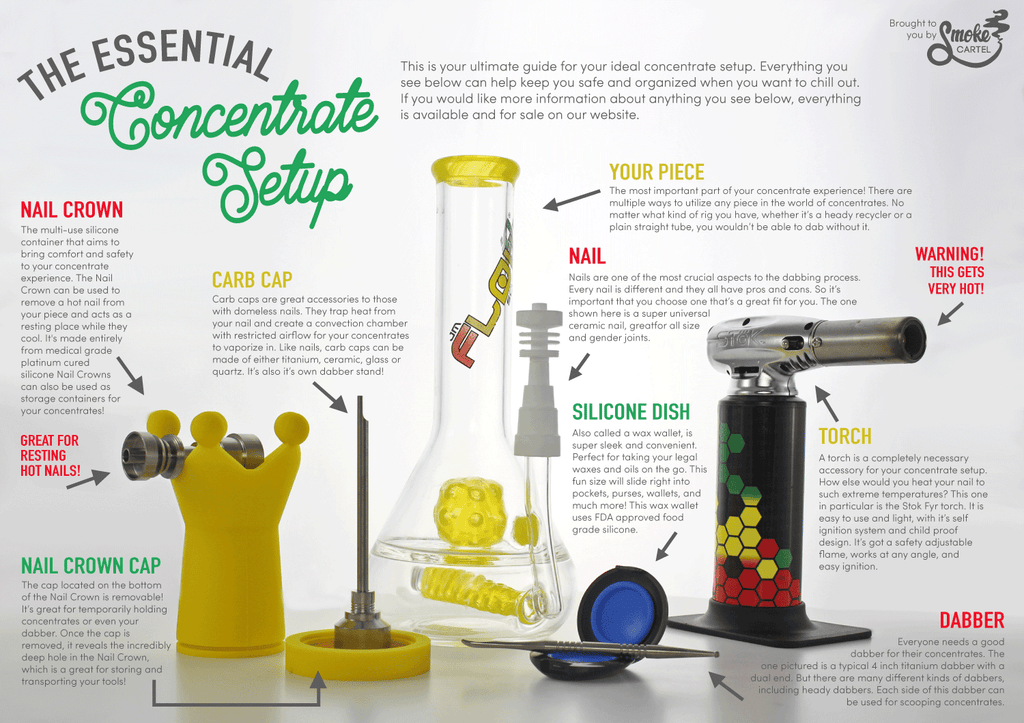 The Essential Concentrate Setup Infographic