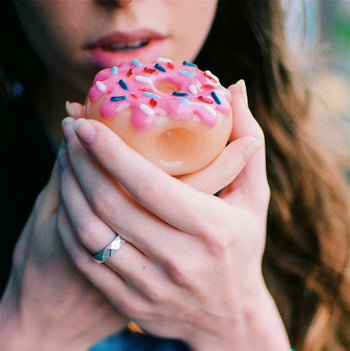 Donut Hand Pipe - Pipe for Weed, Novelty