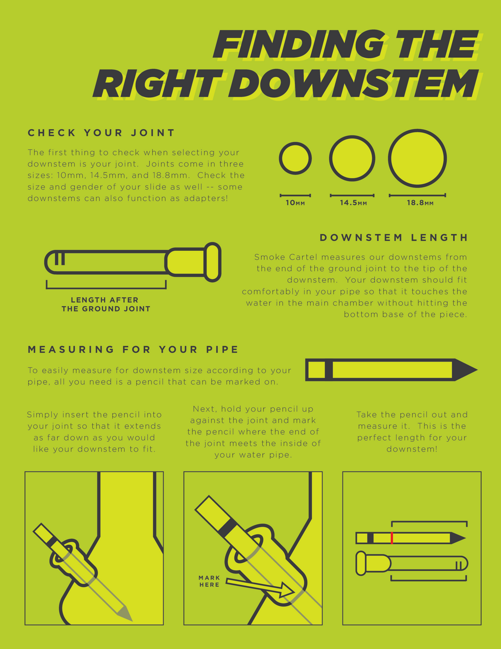 Finding the Right Downstem