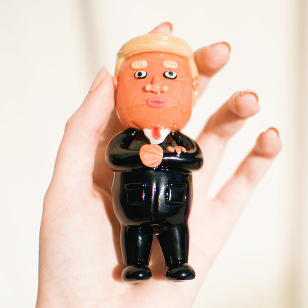 Agent Orange Trump President Hand Pipe - Empire Glassworks