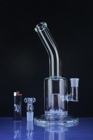 Water pipe with 14mm female joint and male slide
