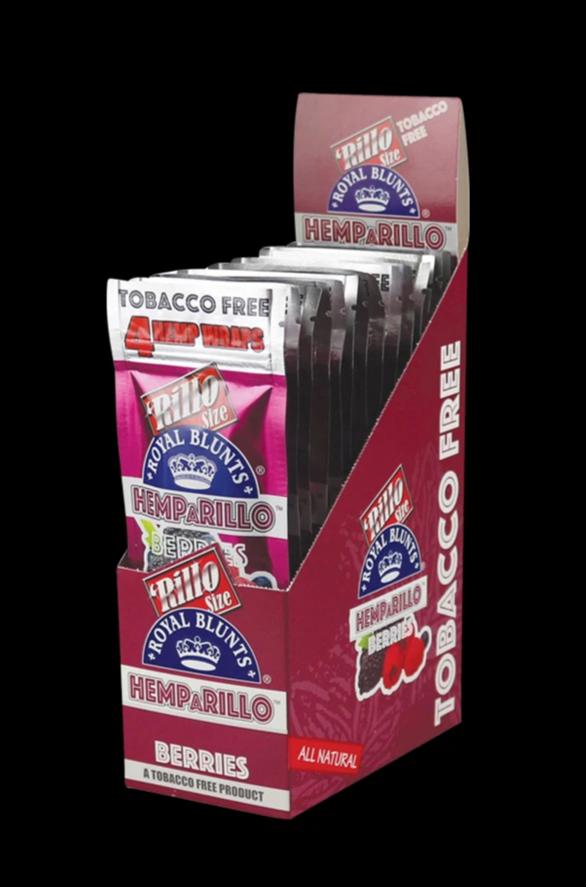 Royal Blunts Hemparillo Hemp Wraps - 15 Pack