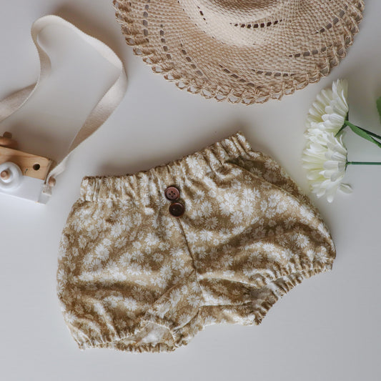Golden Floral Bloomers