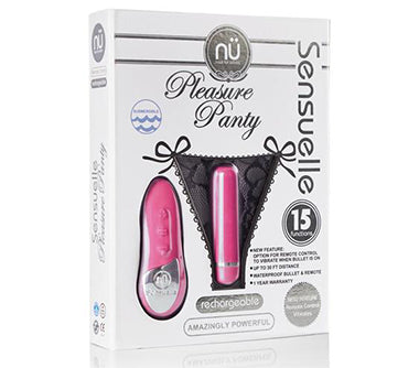 SENSUELLE PLEASURE PANTY BULLET W REMOTE CONTROL