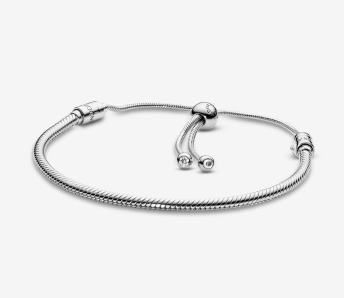Aanpassing Aanmoediging Peer Pandora Moments Snake Chain Slider Bracelet – Apothecary Gift Shop