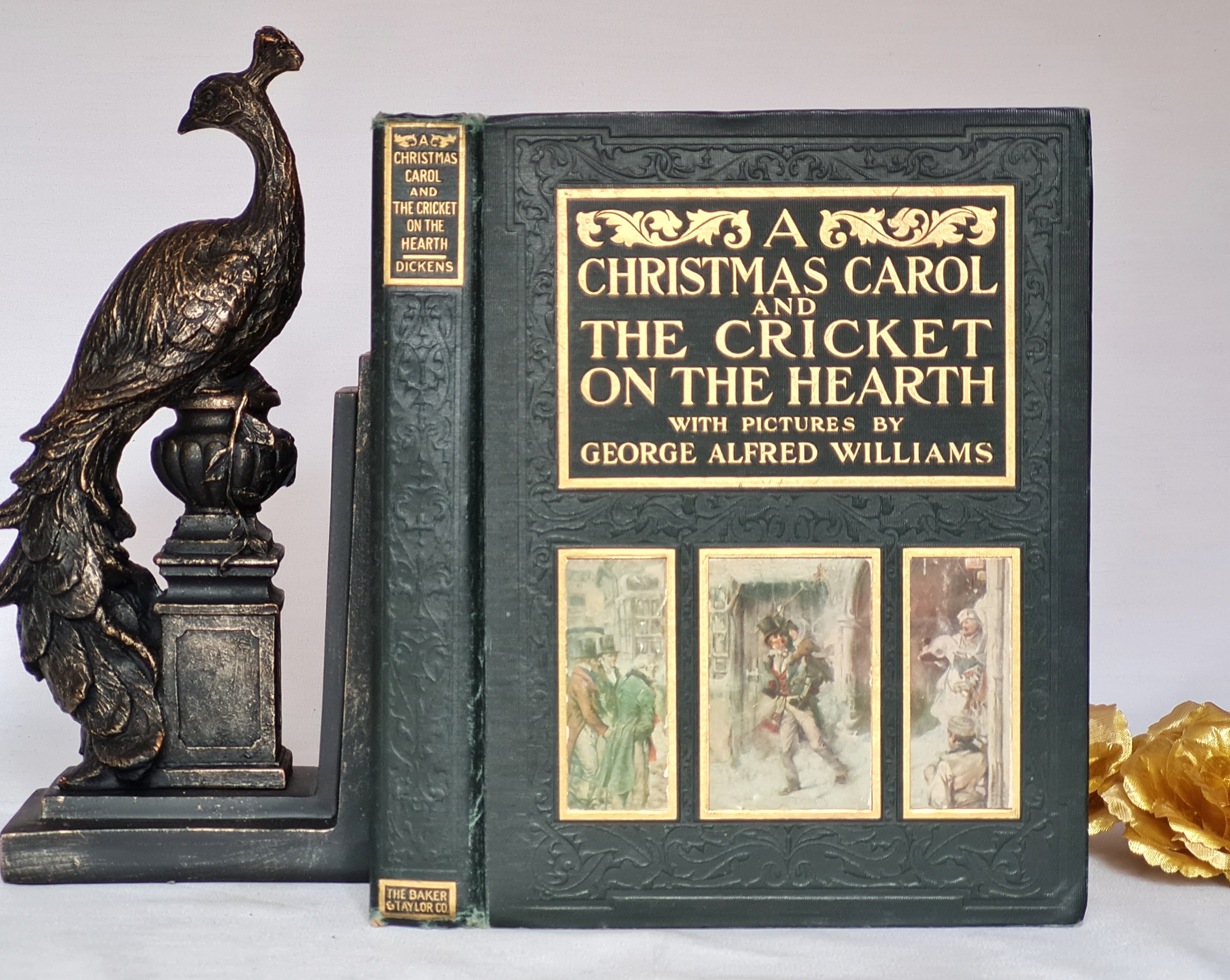 a christmas carol and the cricket on the hearth