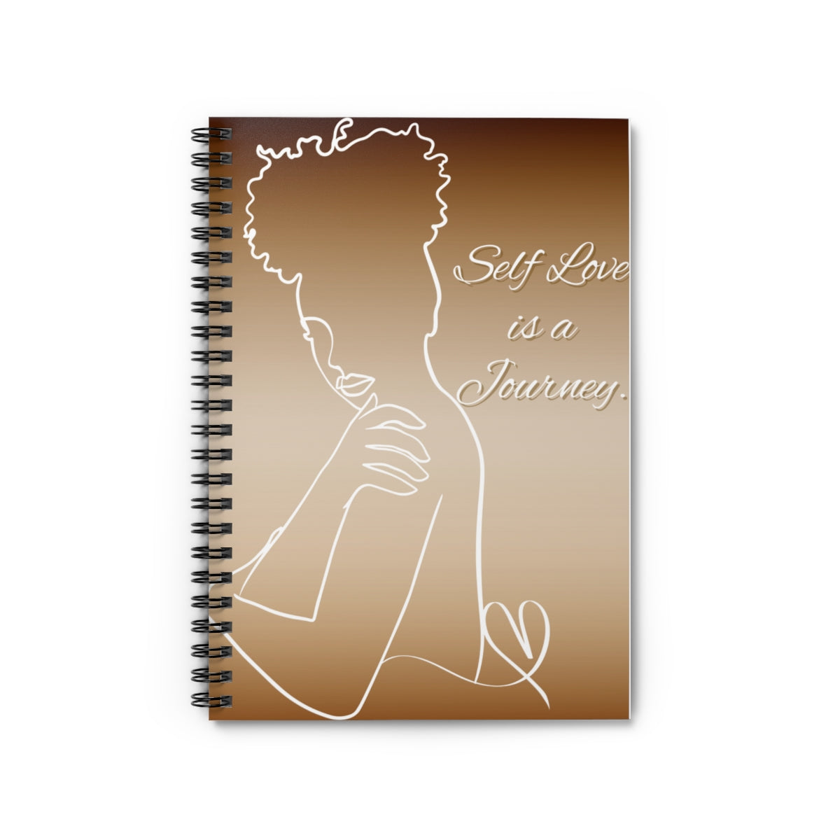 Self Love is Journey Spiral Notebook
