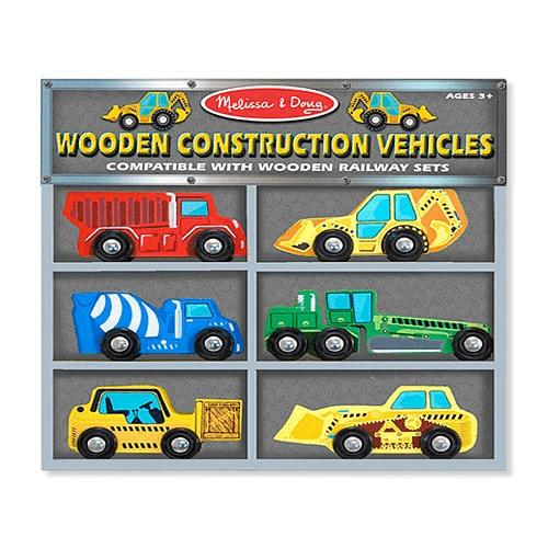 wooden construction vehicles