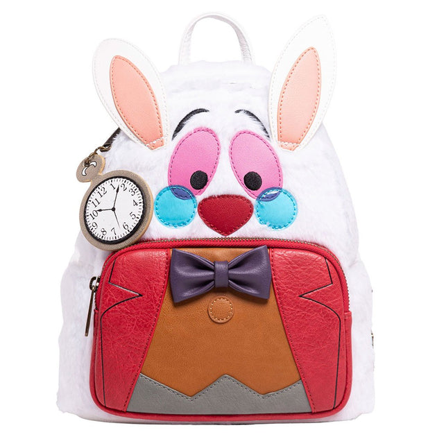 707 Street Exclusive - Loungefly Disney Alice in Wonderland White Rabbit Mini Backpack