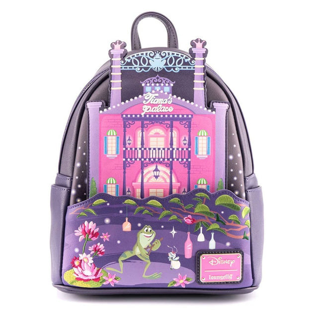 Loungefly Disney Princess and the Frog Tiana's Palace Mini Backpack
