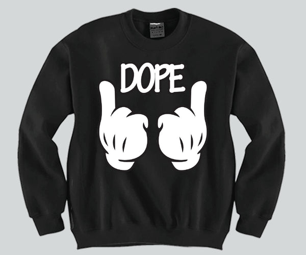 mickey mouse hands hoodie