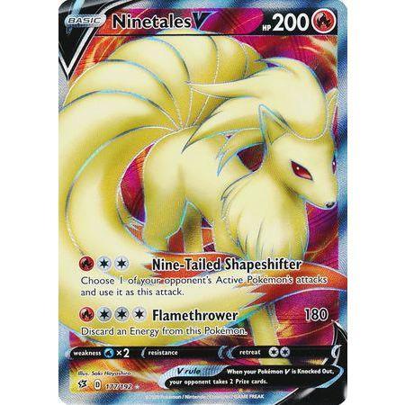 shiny ninetales card