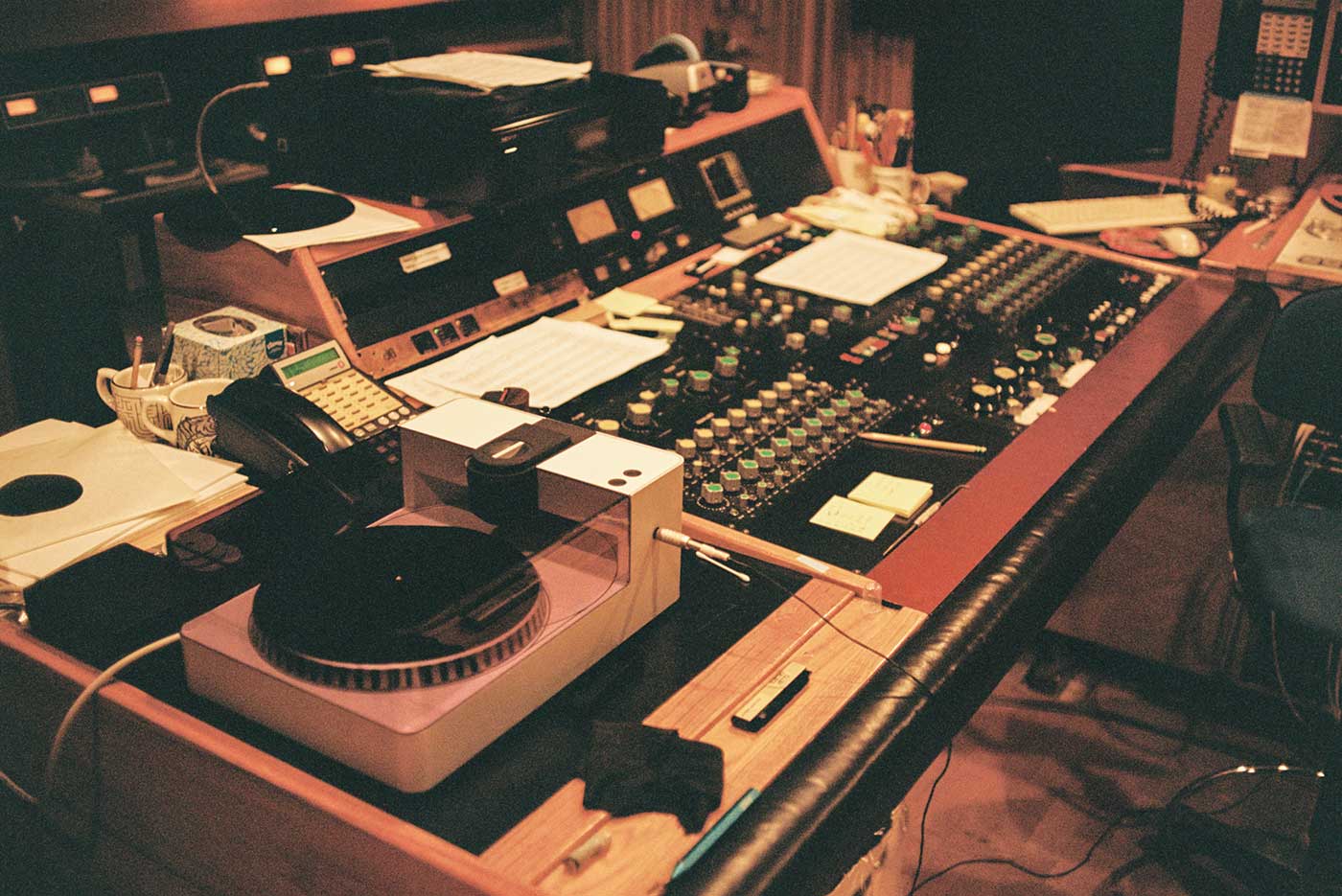 PHONOCUT in the Studio