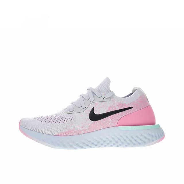 epic react flyknit women's running sneakers