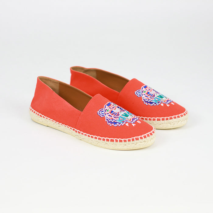 orange kenzo espadrilles