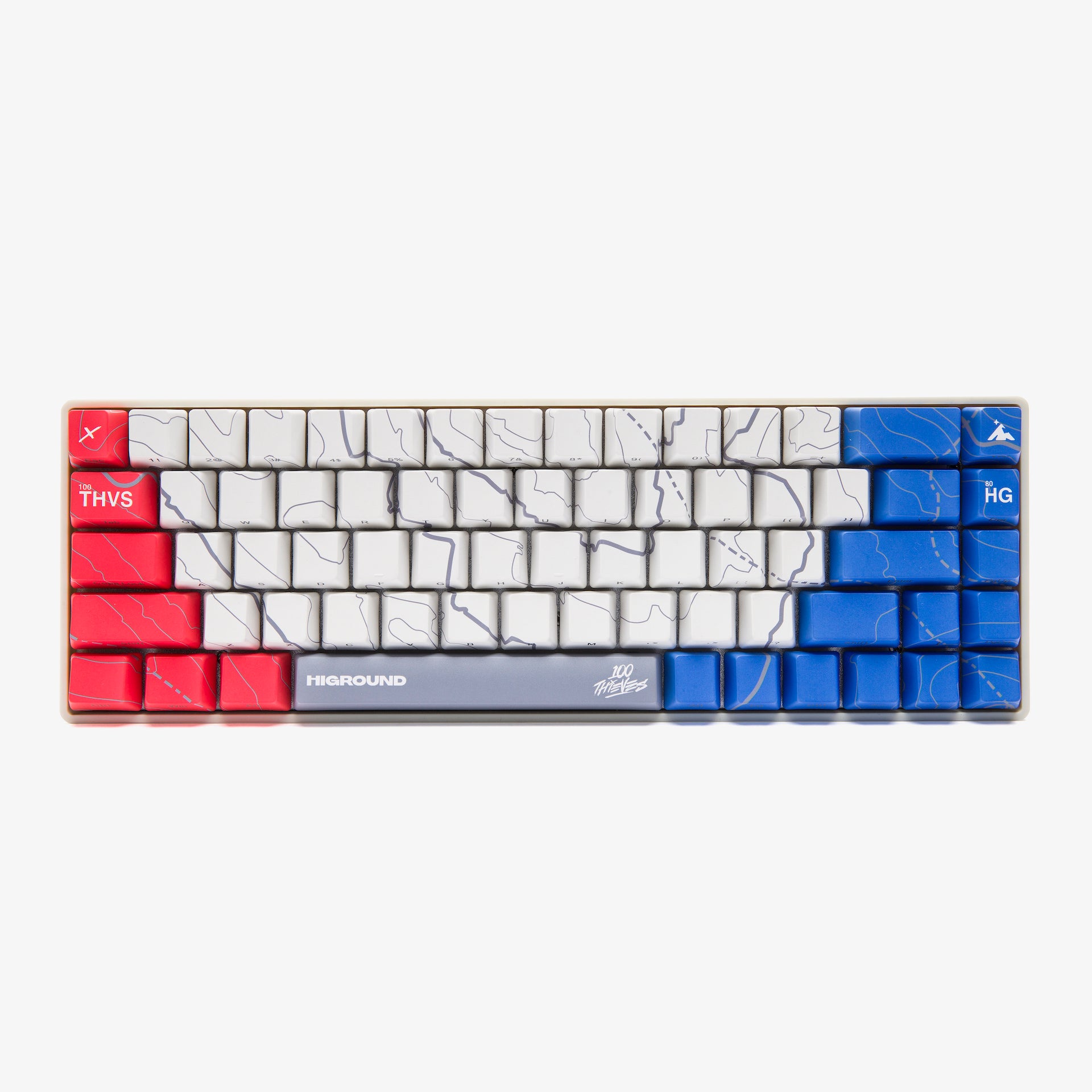 メカニカルキーボード DNA65 アクリル 黒・グリーン 半額販売中