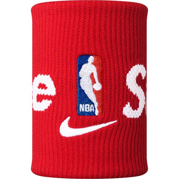 Pronombre Bibliografía alto Supreme Nike NBA Wristbands (Pack Of 2) Red