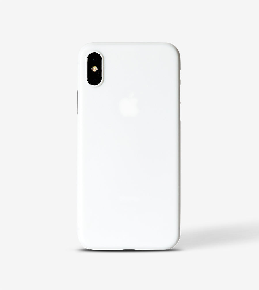 chimpcase iPhone X Skinny Case - solid white
