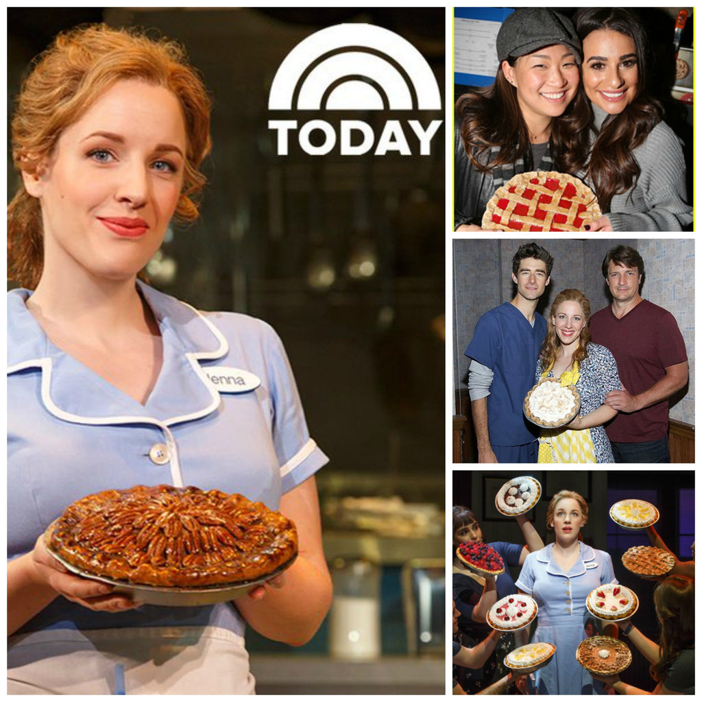 Broadway Hit Waitress The Musical Fake Prop Pies Created by Everything Dawn Bakery Candle Treats