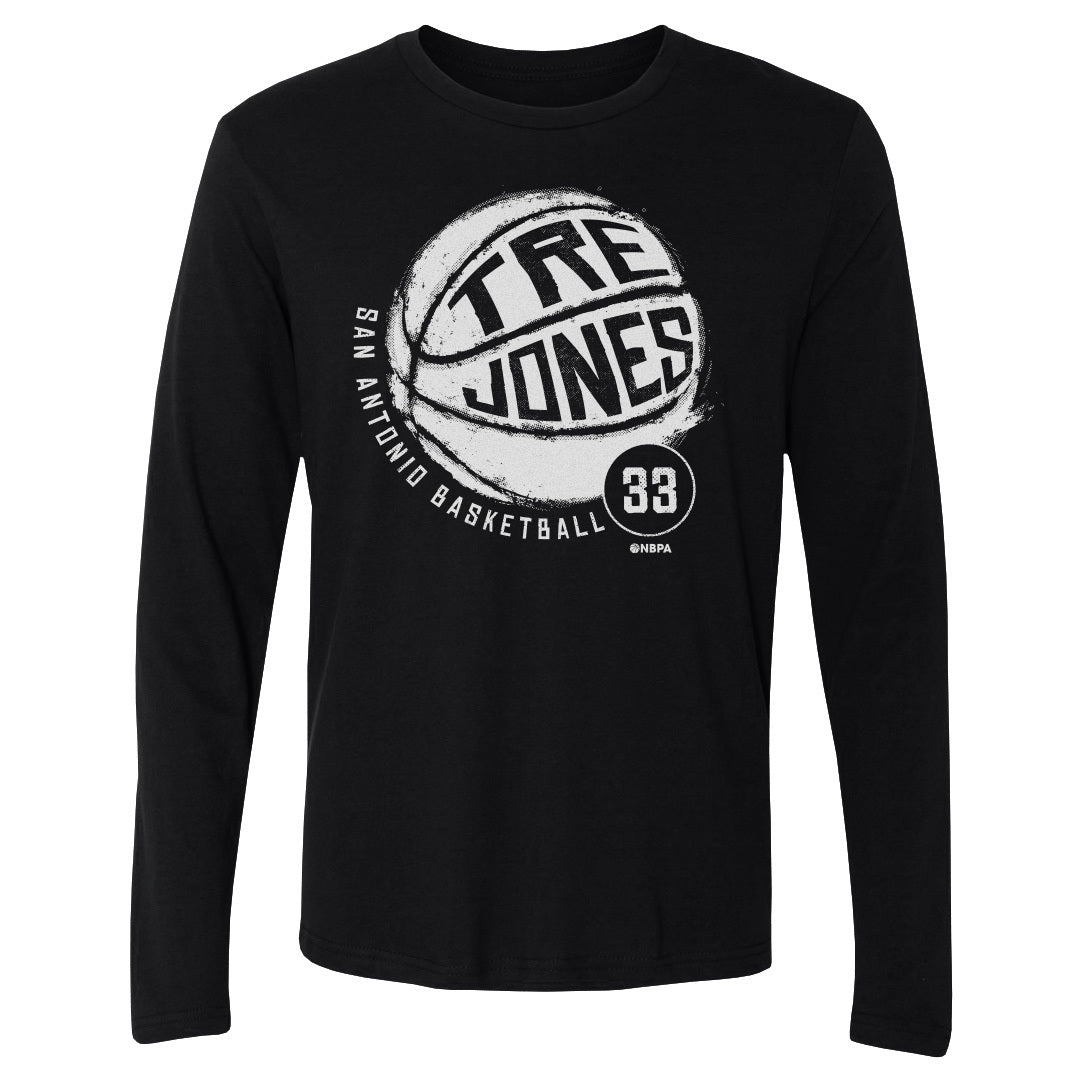 Tre Jones Men's Long Sleeve T-Shirt | outoftheclosethangers
