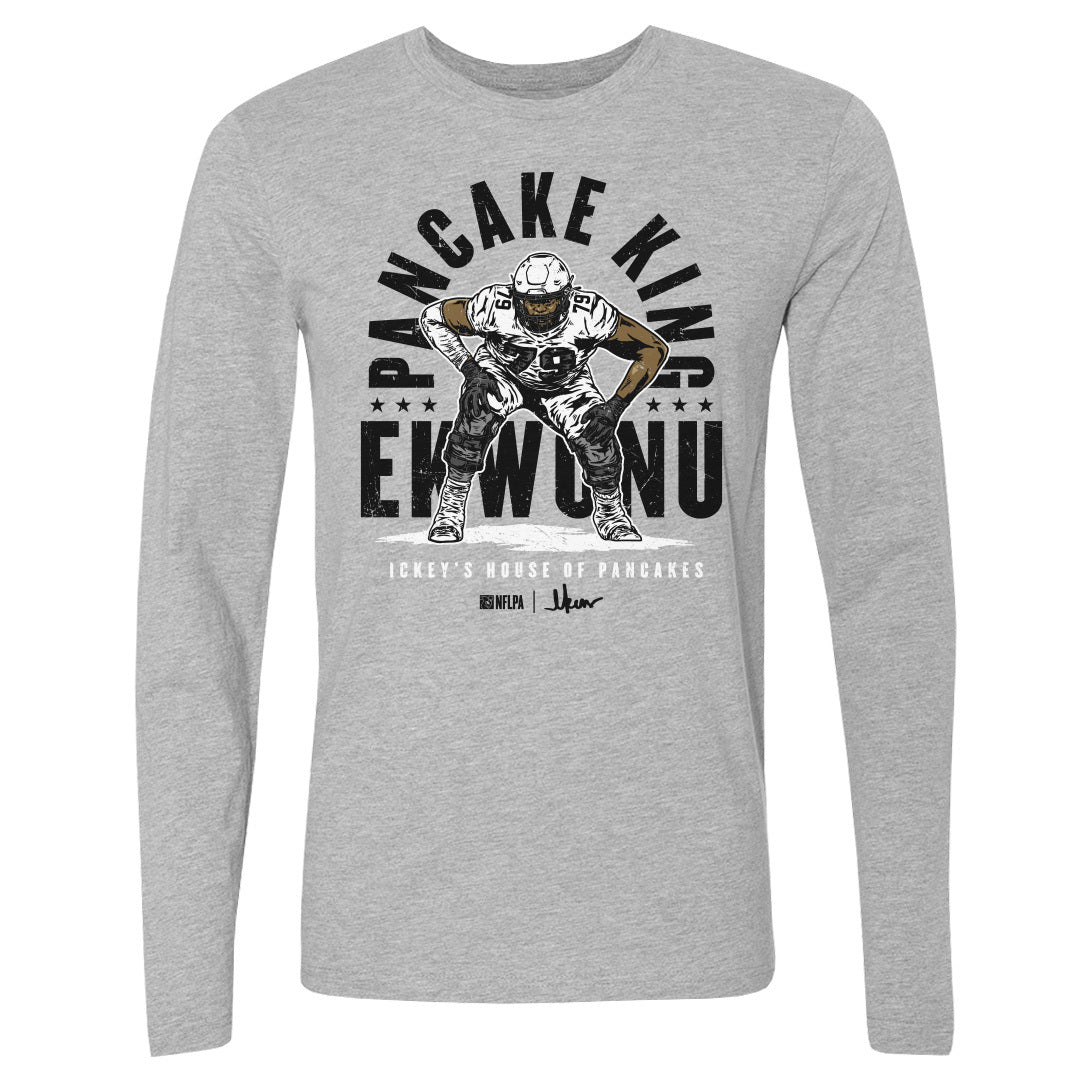 Ickey Ekwonu Men's Long Sleeve T-Shirt | outoftheclosethangers