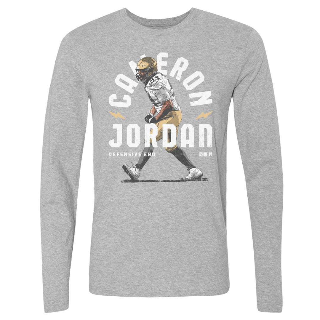 Cameron Jordan Men's Long Sleeve T-Shirt | outoftheclosethangers