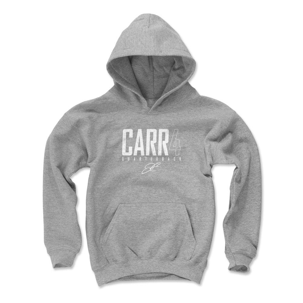 Derek Carr Kids Youth Hoodie | outoftheclosethangers