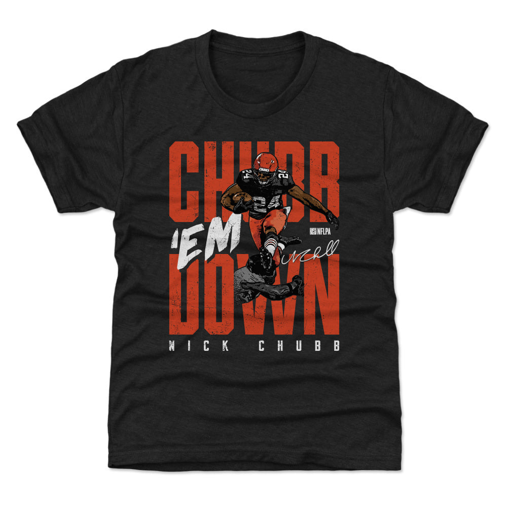 Nick Chubb Kids T-Shirt | outoftheclosethangers