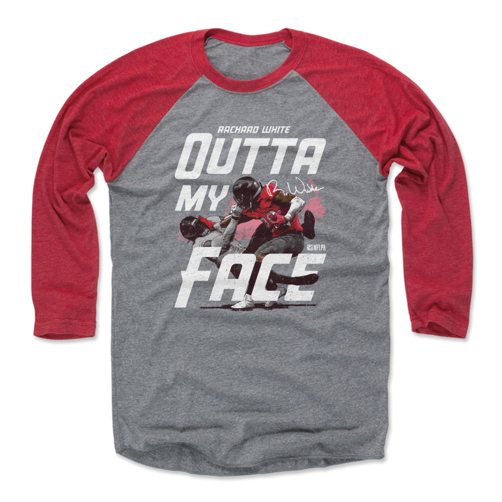 Rachaad White Men's Baseball T-Shirt | outoftheclosethangers