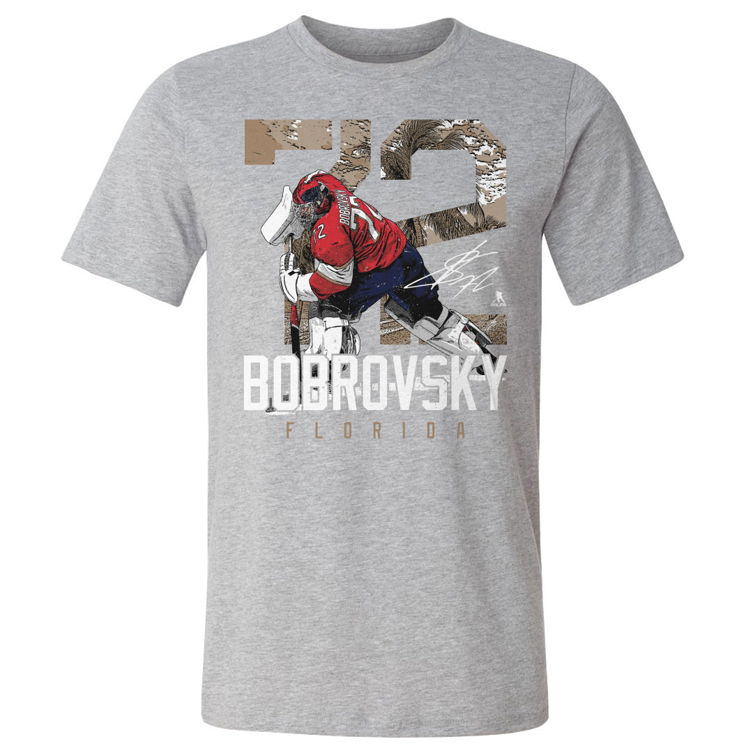 Sergei Bobrovsky Men&#39;s Cotton T-Shirt | outoftheclosethangers