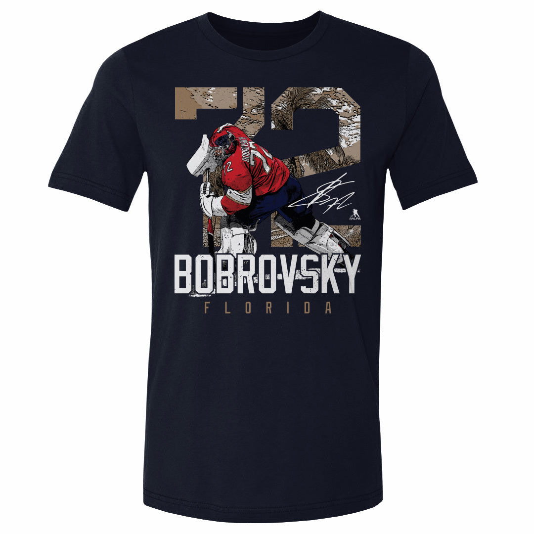 Sergei Bobrovsky Men&#39;s Cotton T-Shirt | outoftheclosethangers
