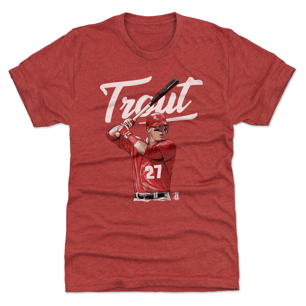 Mike Trout Men's Premium T-Shirt | outoftheclosethangers