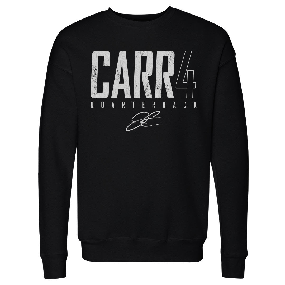 Derek Carr Men's Crewneck Sweatshirt | outoftheclosethangers